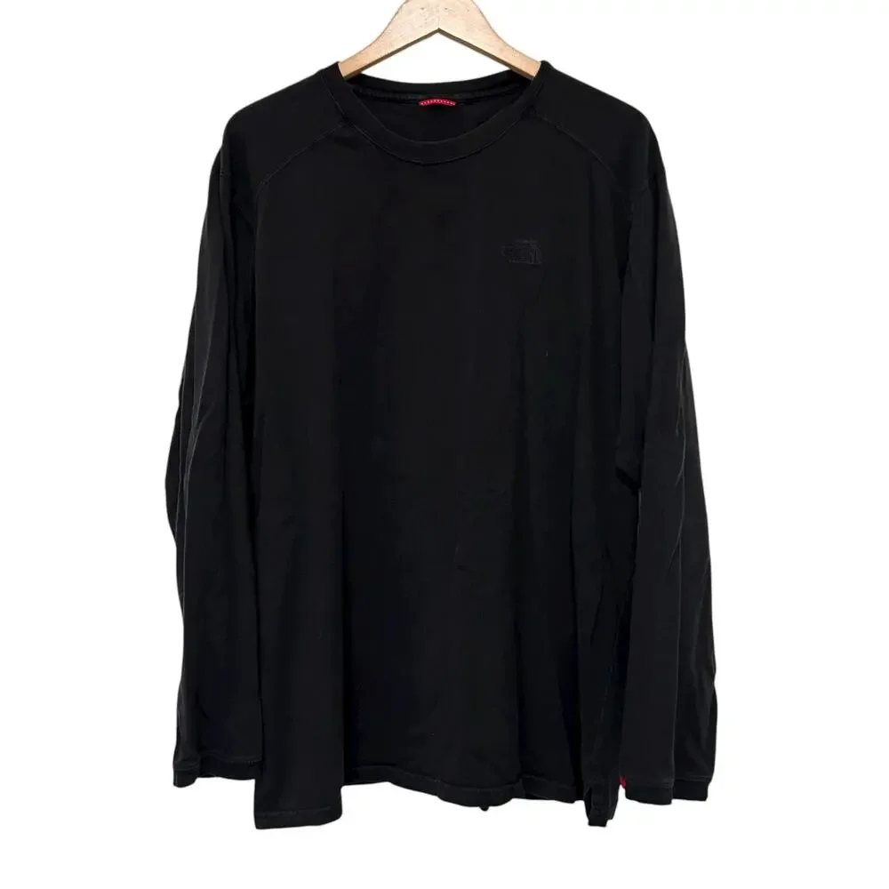 The North Face Black Long Sleeve Shirt Sz XXL
